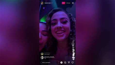 malu trevejo kissing|32 year old Lexy Panterra kisses 18 year old Malu Trevejo